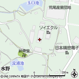 熊本県荒尾市水野1033周辺の地図
