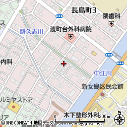 路久志川周辺の地図