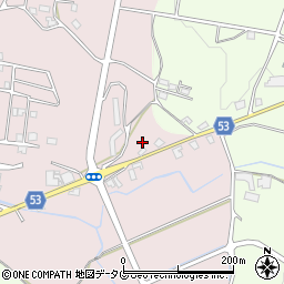 熊本県菊池市七城町小野崎958周辺の地図