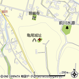 板井熊野座神社周辺の地図