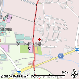 熊本県菊池市七城町小野崎876周辺の地図