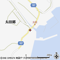 長崎県南松浦郡新上五島町太田郷983周辺の地図