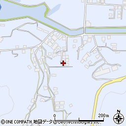 愛媛県南宇和郡愛南町御荘平城5366-12周辺の地図