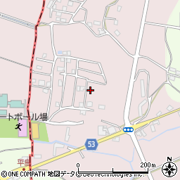 熊本県菊池市七城町小野崎835周辺の地図