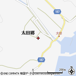 長崎県南松浦郡新上五島町太田郷1073周辺の地図
