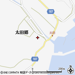 長崎県南松浦郡新上五島町太田郷1068周辺の地図