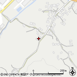 熊本県菊池市乙森北228周辺の地図