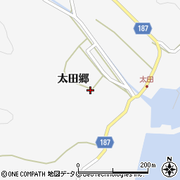 長崎県南松浦郡新上五島町太田郷1080周辺の地図
