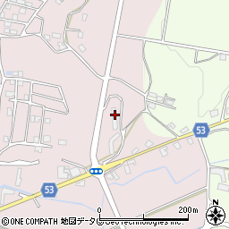 熊本県菊池市七城町小野崎791周辺の地図