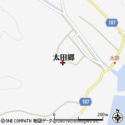 長崎県南松浦郡新上五島町太田郷1090-1周辺の地図