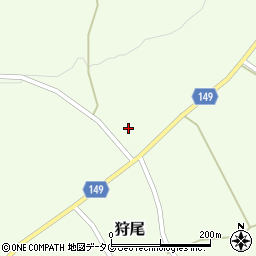 熊本県阿蘇市狩尾929周辺の地図