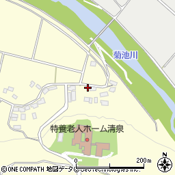 熊本県菊池市七城町亀尾2444-1周辺の地図