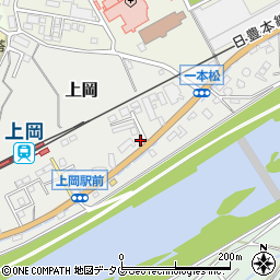 上岡調剤薬局周辺の地図