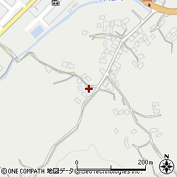 熊本県菊池市乙森北229周辺の地図