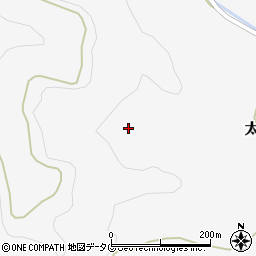 長崎県南松浦郡新上五島町太田郷1117周辺の地図