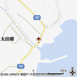 長崎県南松浦郡新上五島町太田郷1670-10周辺の地図