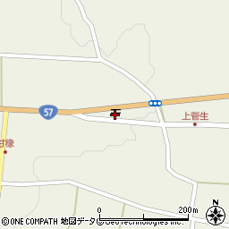 菅生郵便局周辺の地図