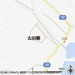 長崎県南松浦郡新上五島町太田郷1092周辺の地図
