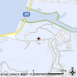愛媛県南宇和郡愛南町御荘平城5551周辺の地図