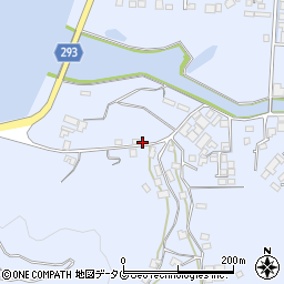 愛媛県南宇和郡愛南町御荘平城5555周辺の地図