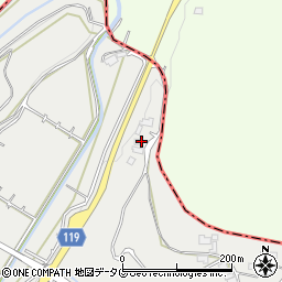 熊本県熊本市北区植木町清水4986周辺の地図