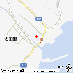 長崎県南松浦郡新上五島町太田郷1637周辺の地図