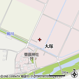 熊本県菊池市大塚48周辺の地図