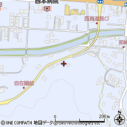 愛媛県南宇和郡愛南町御荘平城5216周辺の地図