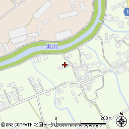 熊本県阿蘇市狩尾390-1周辺の地図