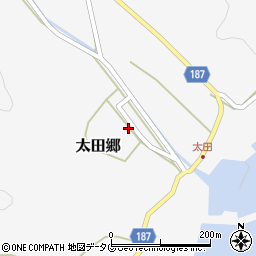 長崎県南松浦郡新上五島町太田郷1656周辺の地図