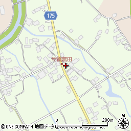 熊本県阿蘇市狩尾557周辺の地図