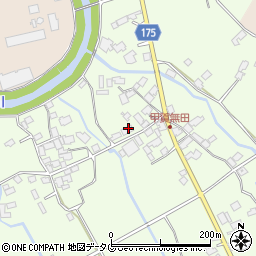 熊本県阿蘇市狩尾505周辺の地図