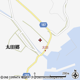 長崎県南松浦郡新上五島町太田郷1639周辺の地図