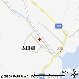 長崎県南松浦郡新上五島町太田郷1023周辺の地図