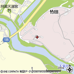 大分県竹田市竹田1129周辺の地図