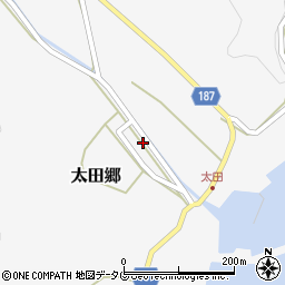 長崎県南松浦郡新上五島町太田郷1574周辺の地図