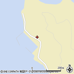 大分県佐伯市鶴見大字沖松浦1259-3周辺の地図