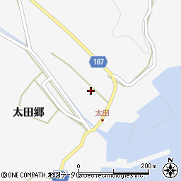 長崎県南松浦郡新上五島町太田郷1640周辺の地図