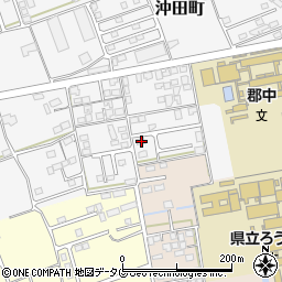 長崎県大村市沖田町685-2周辺の地図