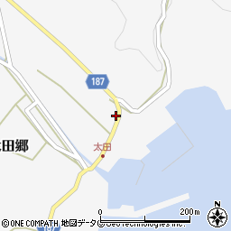 長崎県南松浦郡新上五島町太田郷1632-2周辺の地図