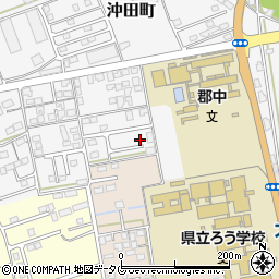 長崎県大村市沖田町677周辺の地図