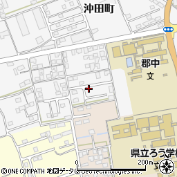 長崎県大村市沖田町680-2周辺の地図