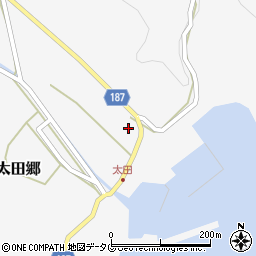 長崎県南松浦郡新上五島町太田郷1634-3周辺の地図