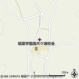 竹田南高校片ケ瀬校舎実習場周辺の地図