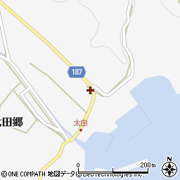 長崎県南松浦郡新上五島町太田郷1633-2周辺の地図