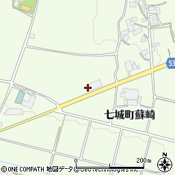 本田牧場周辺の地図