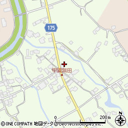 熊本県阿蘇市狩尾548-1周辺の地図