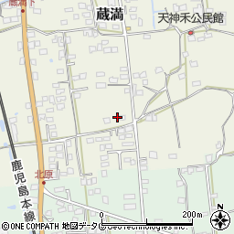 熊本県荒尾市蔵満318周辺の地図