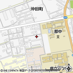 長崎県大村市沖田町689周辺の地図