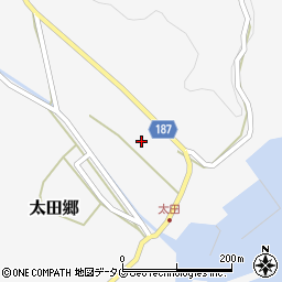 長崎県南松浦郡新上五島町太田郷1588-2周辺の地図